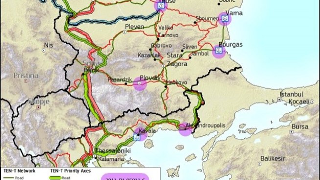 TEN-T финансира анализа на идеята за жп връзка между Егейско и Черно море