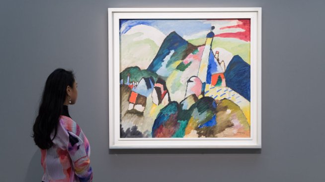 Шедьовър на Кандински бе продаден за близо 42 млн. евро на търг в Лондон