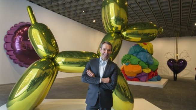 Джеф Кунс - новият акцент в търговете на Christie's и Sotheby's