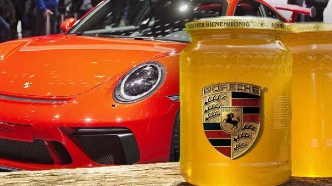 Porsche "нае" на работа 1 500 000 пчели