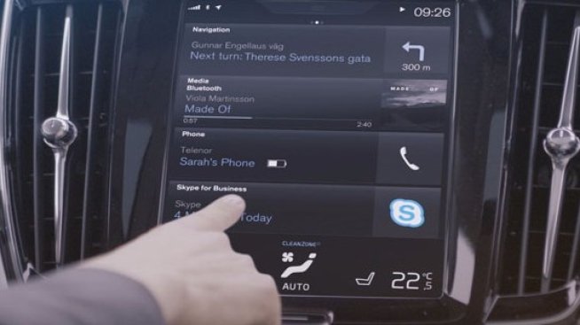 Новите модели на Volvo - със Skype връзка