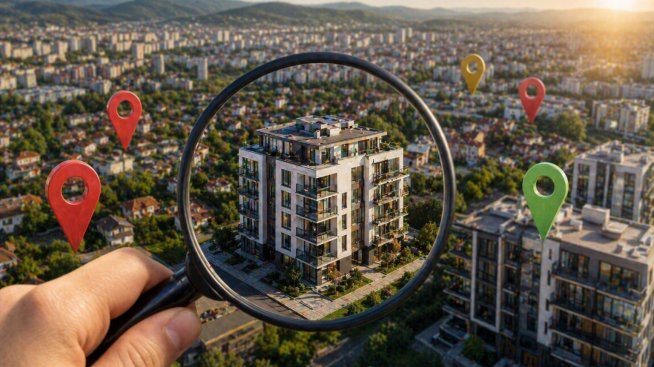 Как локацията влияе на цената на апартамент ново строителство и инвестиционния потенциал на имота
