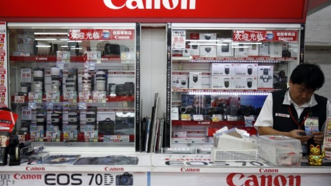 Canon записа 6% ръст на печалбата за последното тримесечие