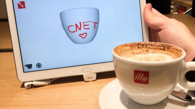 Samsung вкарва таблетите си в кафе веригата illycaffè