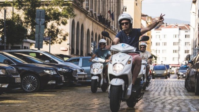 120 електрически скутера за споделено пътуване ще бъдат пуснати в София