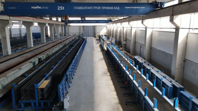 "Главболгарстрой" откри завод за стоманобетонни конструкции за над 10 млн. лв. край Пазарджик