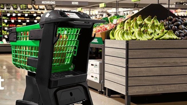 Amazon пуска умна количка за пазаруване