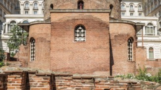 Реставрираха част от ротондата „Св. Георги Победоносец“ в София за 78 хил. лв.