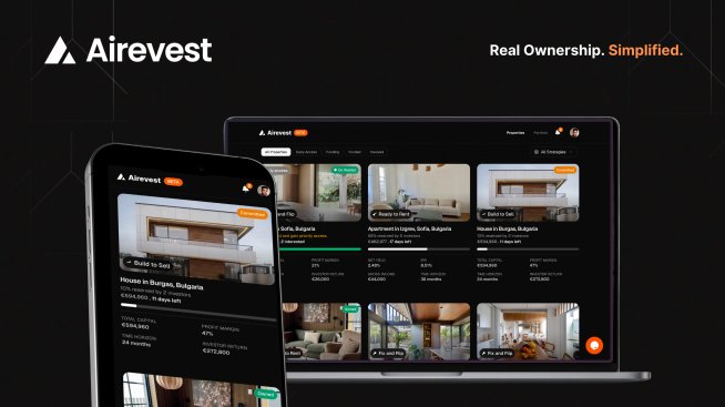 Airevest - пионерът на фракционната собственост на имотния пазар в България