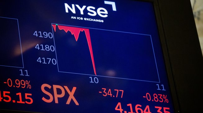 Wall Street започна седмицата на червена територия