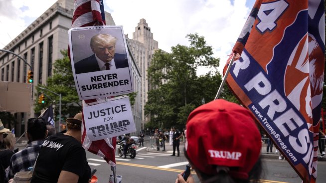 След присъдата: симпатизанти на Тръмп призовават към насилие и бунтове