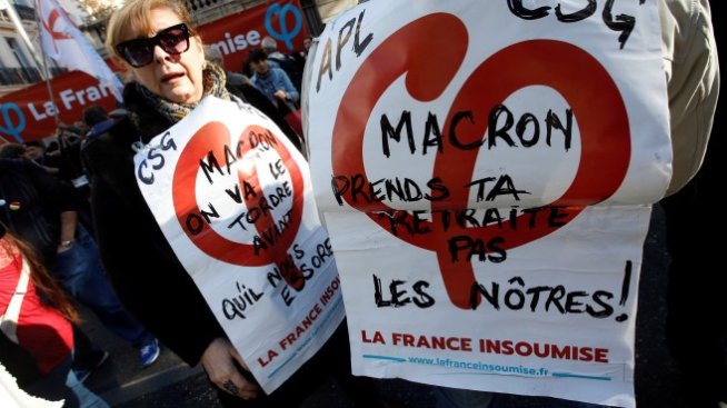 Хиляди французи на марш срещу "либералната" политика на Макрон