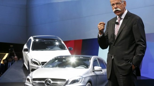 И Daimler показва слабост