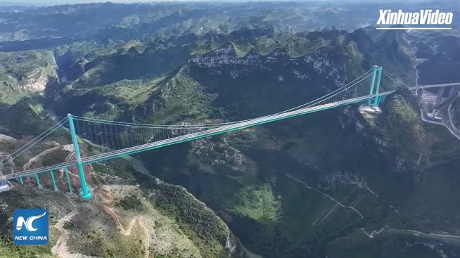 Китай счупи собствения си рекорд за най-висок мост в света