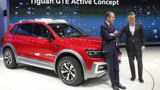 Volkswagen ще представи хибриден Tiguan