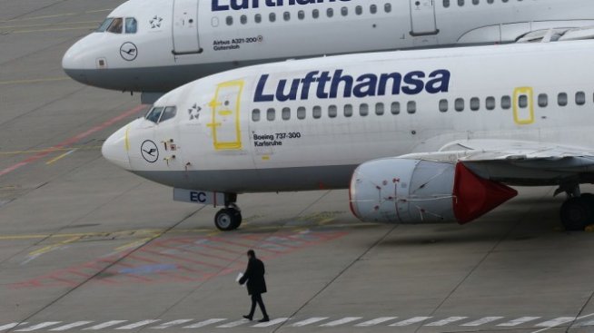 И в неделя може да има отменени полети на Lufthansa