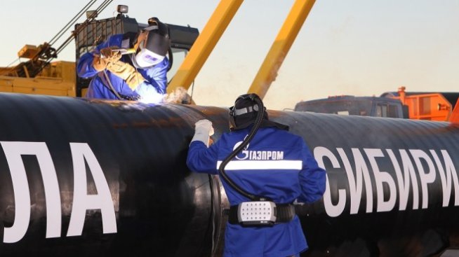 "Газпром" построи 90% от трасето на "Силата на Сибир"