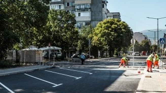 Във вторник възстановяват движението по новия участък от ул. "Николай Коперник"