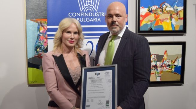 RINA сертифицира Конфиндустрия България по стандарта ISO 20121