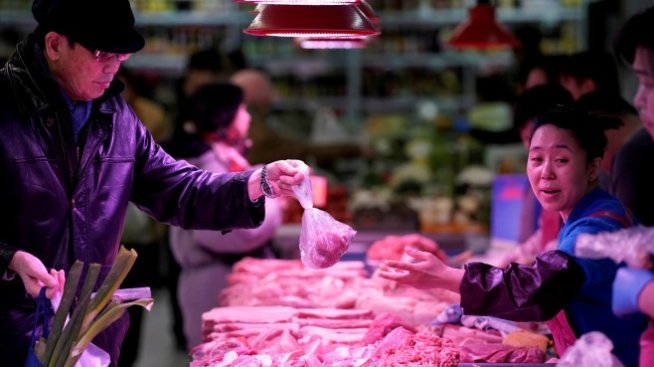 Китай отчита 16% спад при вноса на свинско месо от САЩ