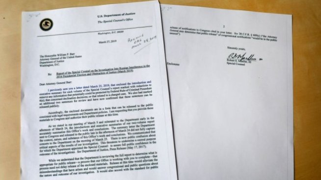 "Докладът Мълър" вече е бестселър в САЩ