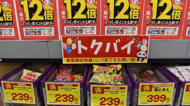 Инфлацията в Япония се задържа значително над целта на централната банка