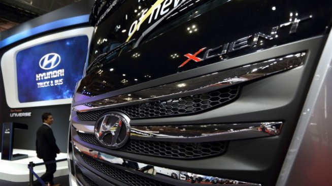 Hyundai изпревари конкуренцията с камион на водород