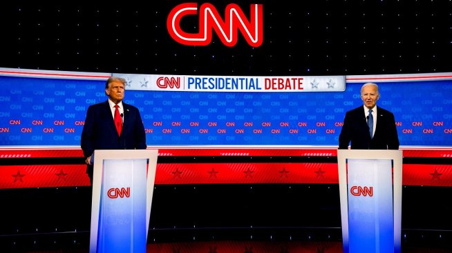 Колебливото представяне на Байдън в дебата с Тръмп разтревожи демократите
