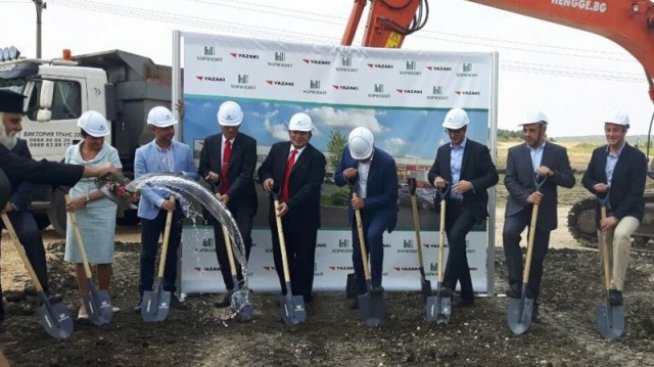 Yazaki започна изграждането на третия си завод в България