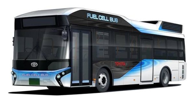 Toyota може да представи водороден автобус