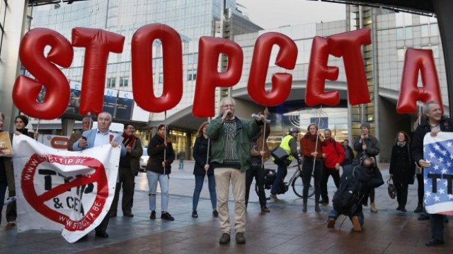 Белгия все пак подкрепи CETA