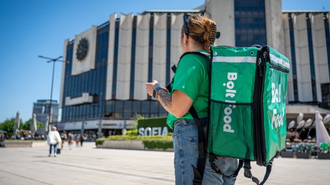 Bolt разширява присъствието си на българския пазар с доставки на храна