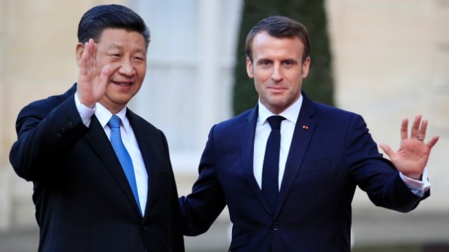 Франция и Китай подписаха 15 търговски споразумения за десетки милиарда евро