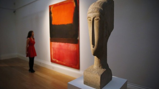 Творби на Ротко събраха 76,5 млн. долара на търг