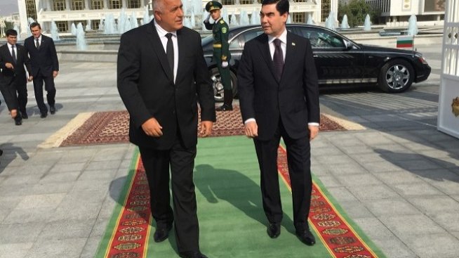 Български фирми да строят инфраструктура в Туркменистан предложи Бойко Борисов