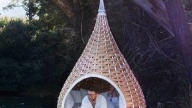 Кресло като гнездо 