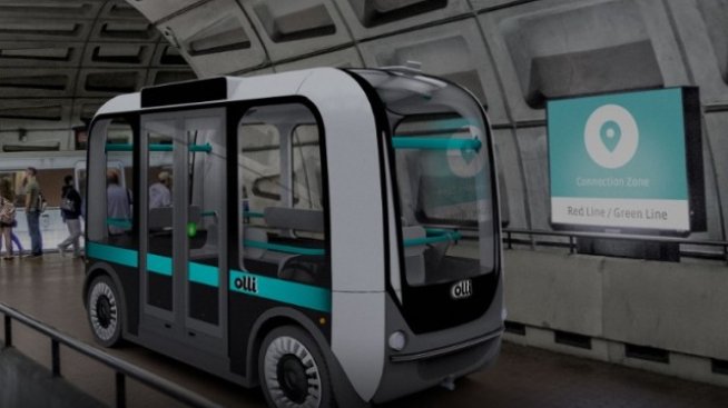 Електрически 3D принтиран бус може да ви вози, докато си говори с вас