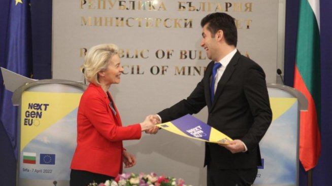 Урсула фон дер Лайен: Българският план за възстановяване е изключителен