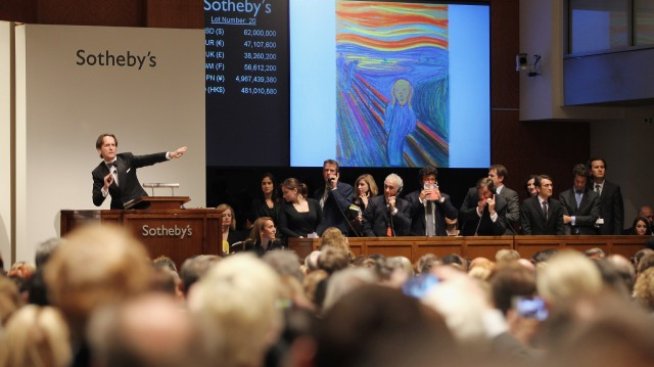 Приходите на Sotheby&rsquo;s спадат заради слабите продажби