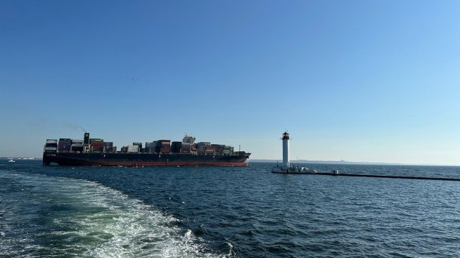 Първият кораб по хуманитарния коридор на Украйна в Черно море вече е в Истанбул