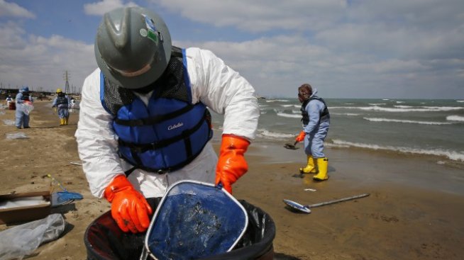Глобата на BP за разлива в Мексиканския залив бе намалена от съда