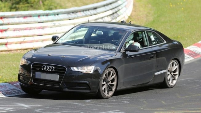 Audi изпробва новото A5 Coupe