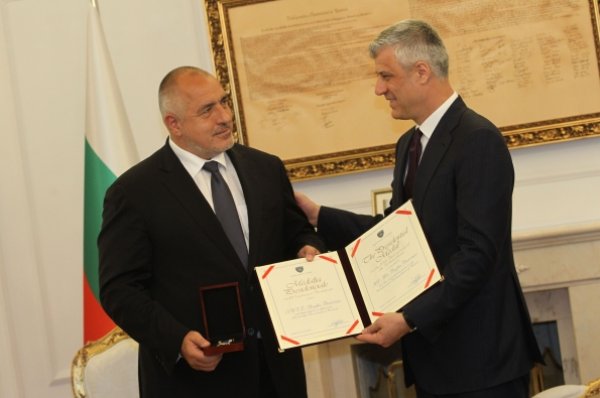 
	Срещата на българския премиер Бойко Борисов и президента на Косово Хашим Тачи.&nbsp;Снимка: Олег Попов, Investor Media Group

