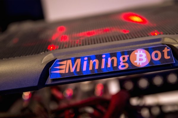 
	Бот за добив на биткойни.&nbsp;Снимка: Ройтерс
