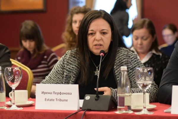 
	Ирена Перфанова, Estate Tribune
