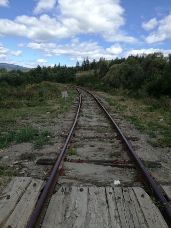 
	Жп линията Кюстендил - Гюешево. Заради наложителните ремонти, които така и не се случват, скоростта на старите влакове е до 15 км/ч, а на новите дизелови мотриси - до 25 км/ч. Така участък от 34 км се изминава за около 2 часа.

	Снимка: Investor.bg
