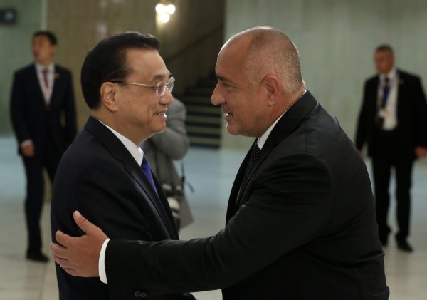 
	Българският премиер Бойко Борисов с китайския си колега Ли Къцян Снимка: БТА
