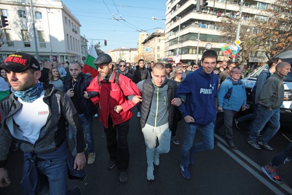 
	Протестът в София. Снимка: Димитър Кьосемарлиев, Investor.bg Media Group
