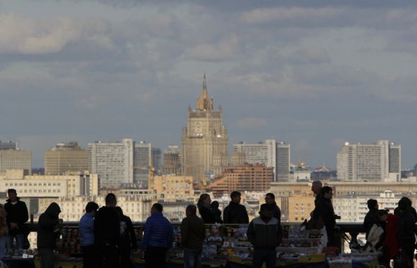 
	Средната цена за кв. м луксозна жилищна площ в руската столица достига 45 746 долара.

	Снимка: Ройтерс

