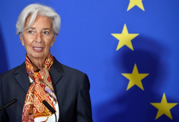 
	Кристин Лагард, която е начело на Европейската централна банка, е на второ място.
